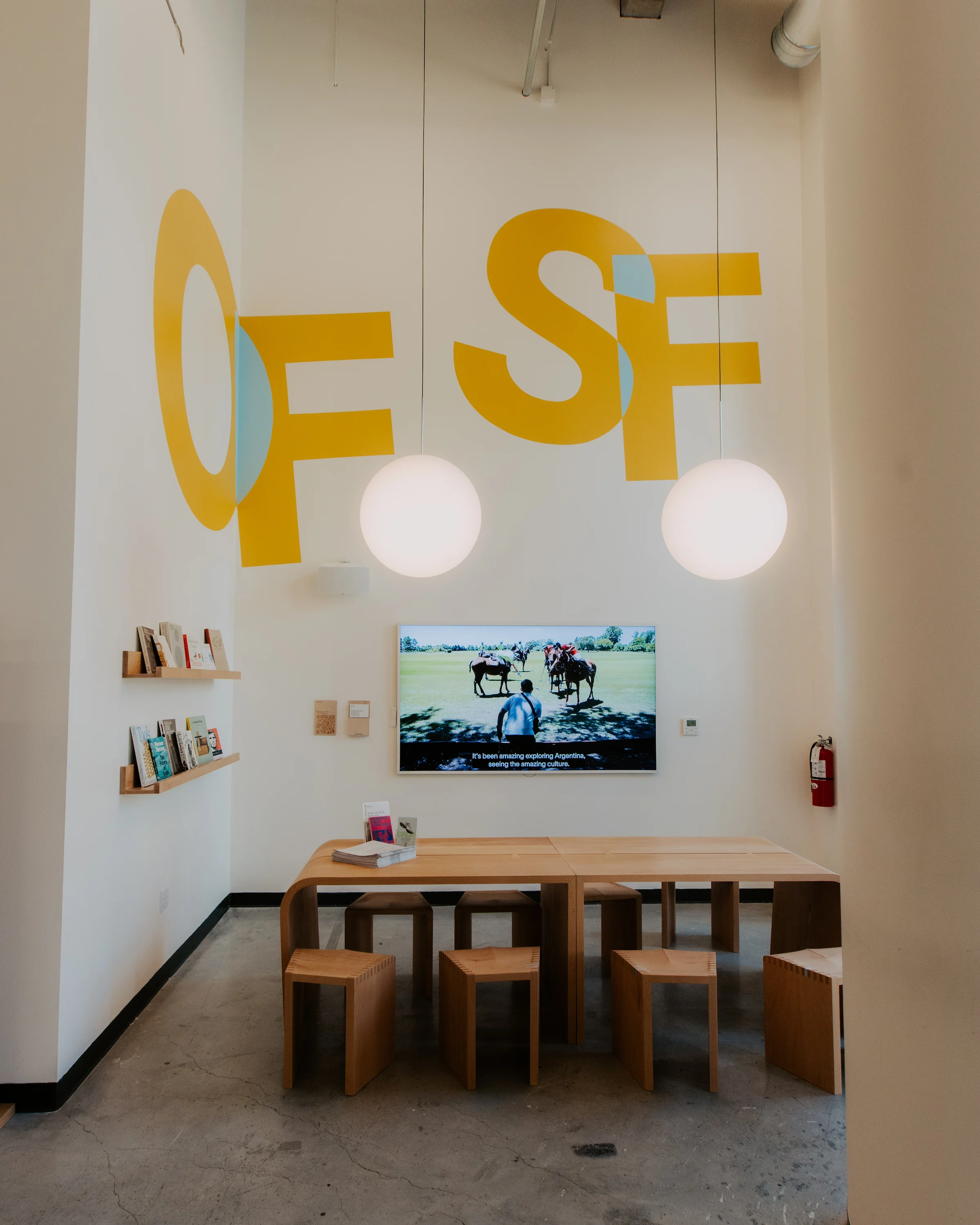 Studio Fritz furniture installed at a client project